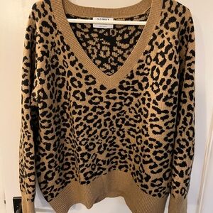 Leopard Print Sweater